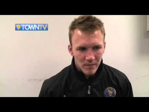 Mark Ellis pre Stevenage home 14/15 - Town TV