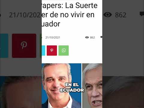 Investigación: Pandora Papers El Presidente Abinader y Ecuador | Detective Angel Martinez
