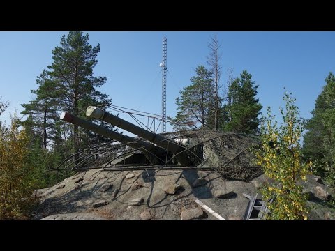 Hemsö Fortress: the Cold War rock installation