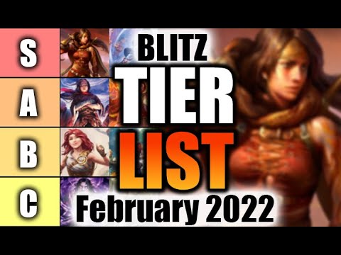 ⚔️Blitz Tier List⚔️ Flesh and Blood TCG - February 2022! Everfest FAB TCG