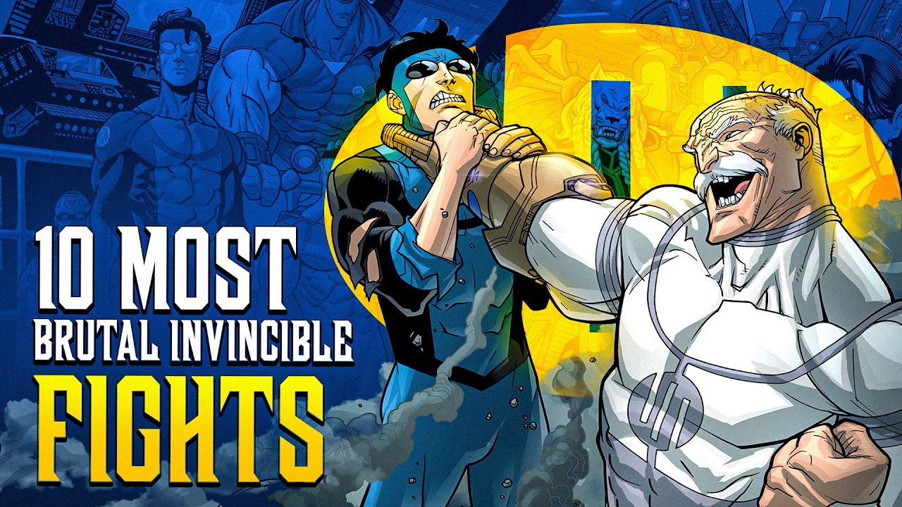 Ranking the 10 MOST BRUTAL Invincible Fights of ALL TIME (Comics vs. Show)