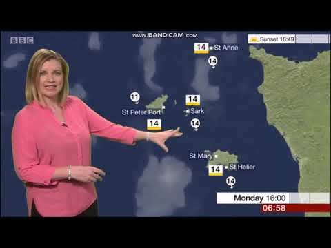 Emily Wood BBC South West News weather October 1st 2018 HD