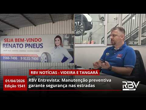 RBV Notícias Videira e Tangará - 01/04/2026 - Edição 1541