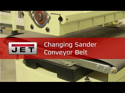 Changing Drum Sander Conveyor Belt | #TipTuesday