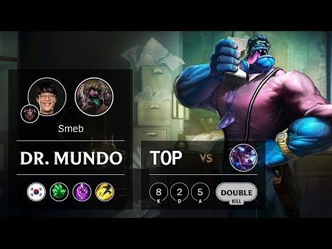 Dr. Mundo Top vs Vayne - KR Grandmaster Patch 9.17