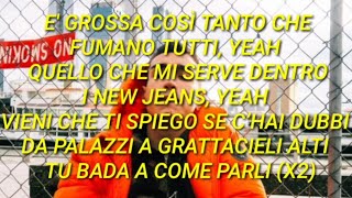 Capo Plaza - New Jeans (Testo con Audio e Lyrics Video)