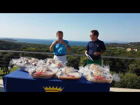 Premiazione SAPORI DI TOSCANA GOLF CUP - G.C.PUNTA ALA 5.09.2021