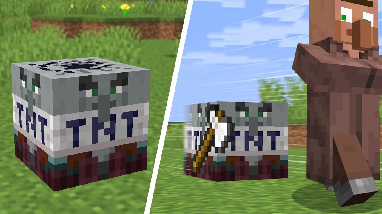 a mod that remakes every mob into TNT