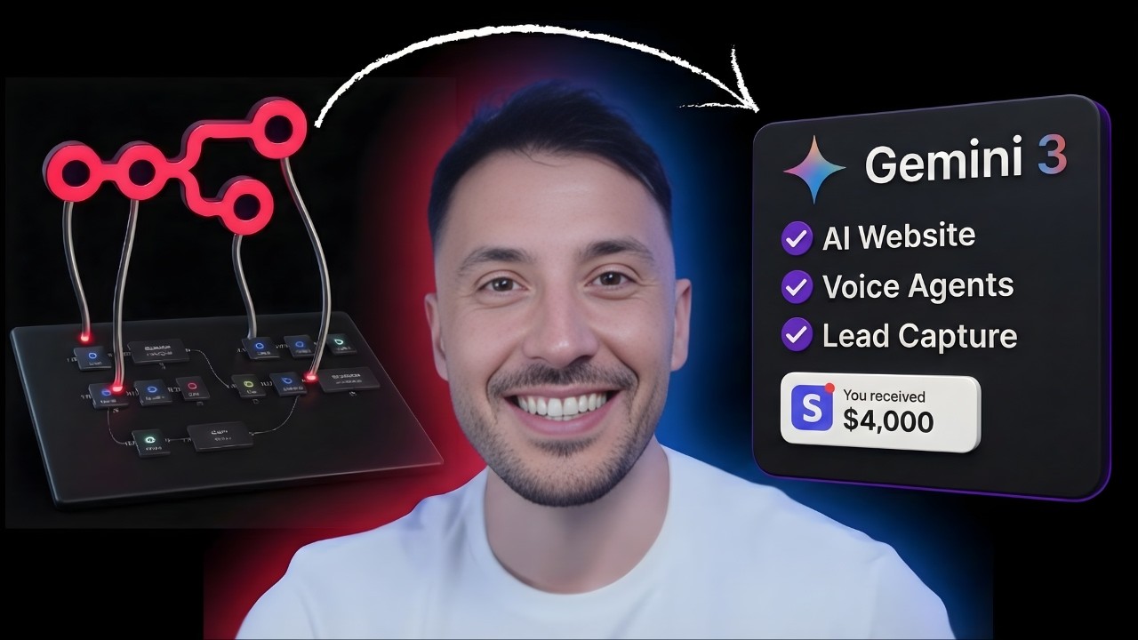 Build & Sell Voice AI Websites to Businesses (Gemini 3 + n8n)