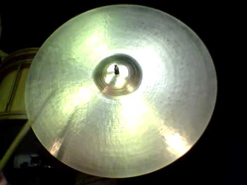 22 Kontroversial Ride, 2224g - Handcrafted cymbals by Craig Lauritsen..MOV