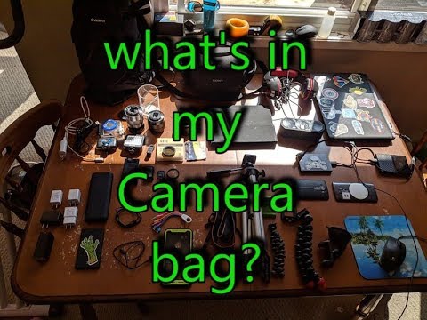 what's in my camera bag?