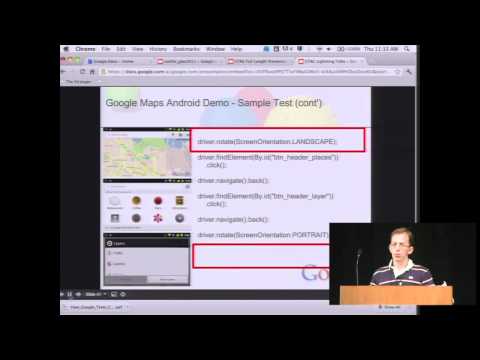 GTAC 2011: Lightning Talks II (Web Testing)
