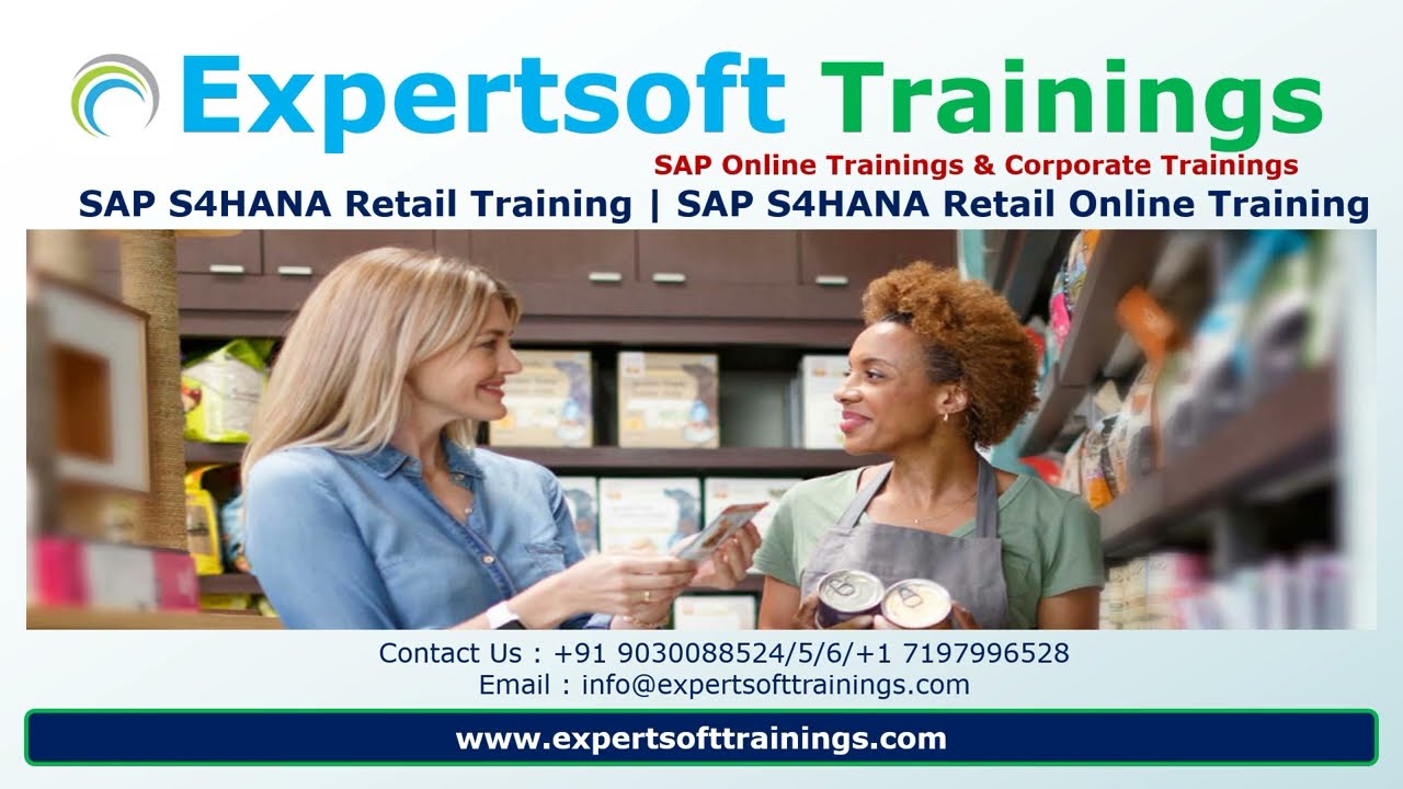 SAP S4HANA Retail Training | SAP S4HANA Retail Online Training