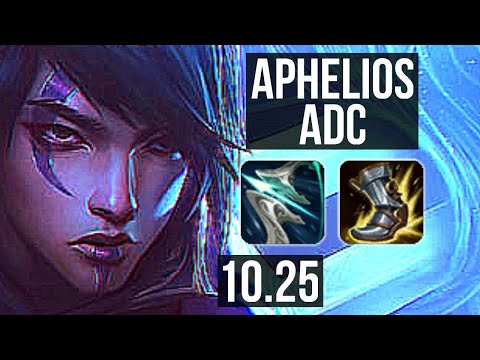 APHELIOS & Thresh vs ASHE & Sett (ADC) | 300+ games, 8/2/2 | KR Challenger | v10.25