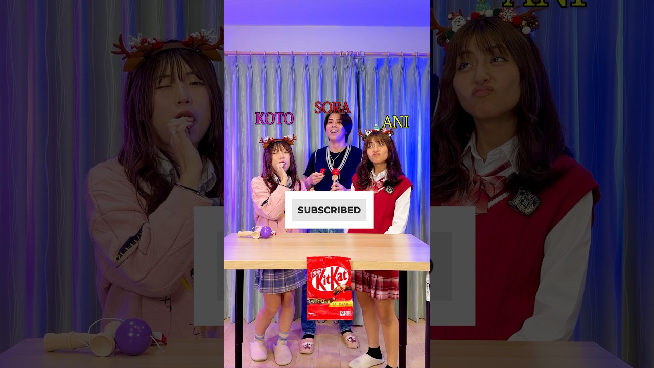 Snack Steal Kendama Challenge!🍫❣️