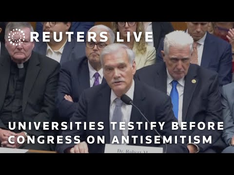 LIVE: University leaders face Congress over antisemitism on US campuses