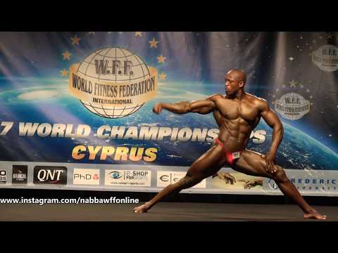 Gibson Bantu Makhosana – Competitor No 89 – Men SuperBody - WFF World Championship 2017