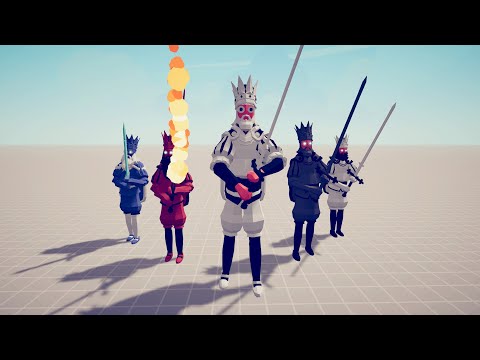 TABS | New Mega King Vs New King, Fire King, Ice King, Wind King, & Stone King!! | Ultimate Battle!!