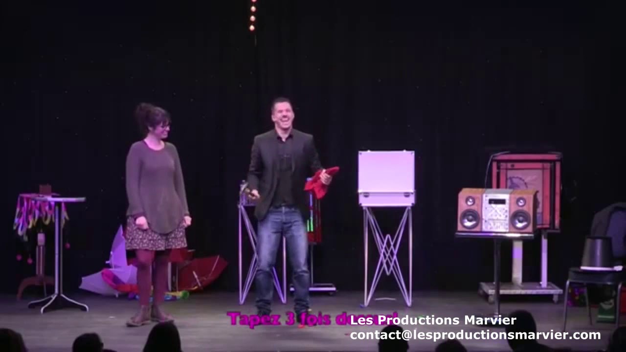 Spectacle Noël Productions Marvier