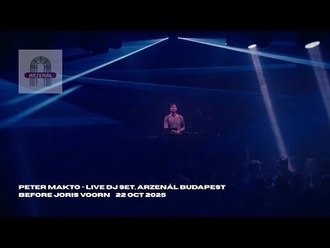 Peter Makto - Live DJ Set @ Arzenal Budapest (22.10.2025 - before Joris Voorn)