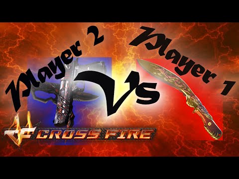 KNIFE CHALLENGE | Player 1 VS Player 2 in HMX | Crossfire
