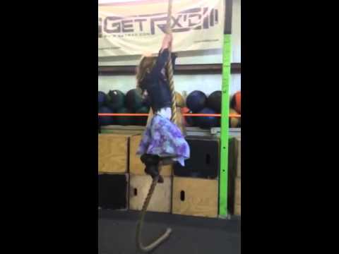 Kids Flyjng with Ropes