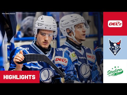 DEL2: Blue Devils Weiden vs. Bietigheim Steelers | Highlights