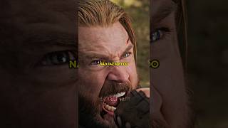 Como o Capitão América SEGUROU o Thanos? #capitaoamerica #steverogers #thanos #vingadores