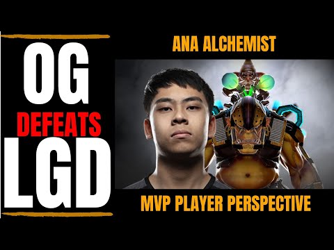 OG vs LGD | Ana Alchemist MVP Perspective The International 2019 - TI9 Lower Bracket