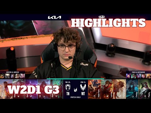 TH vs VIT - Highlights | Week 2 Day 1 LEC Versus 2026 | Team Heretics vs Vitality W2D1