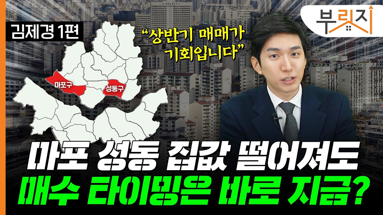 마용성 아파트도 가격 내리는데.. “더 기다리지 말고 지금 사세요”[부릿지TALK](with. 김제경 투미부동산컨실팅 소장)