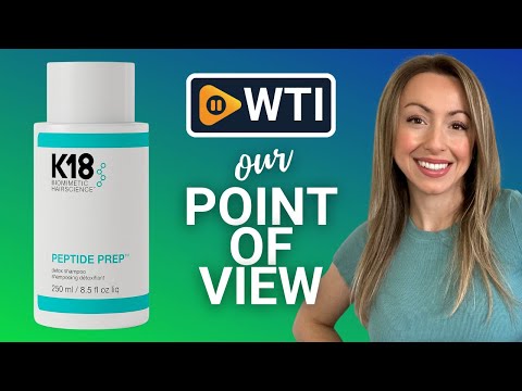 K18 Peptide Prep Clarifying Shampoo - WTI product video review