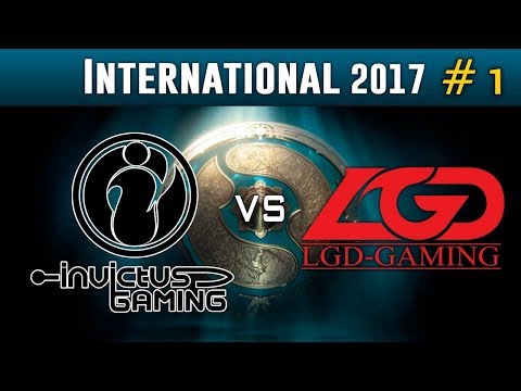 Dota 2 LGD vS Invictus Gaming Game 1 LB Round 4 Playoffs The International 2017