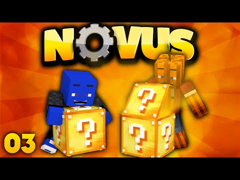 Wir finden MEGA viele LUCKY BLÖCKE! - Minecraft NOVUS #3 | DieBuddiesZocken