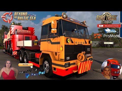 Euro Truck Simulator 2 (1.38) SISU M-Series v1.4 by XBS Heavy Delivery in Finland + DLC's & Mods