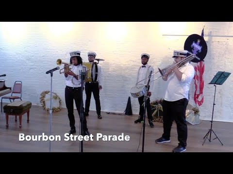 Bourbon Street Parade - New Orleans brass band iconic sound