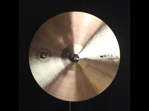 Turkish 16" Meta Classic Crash - 909g (video demo) image 2