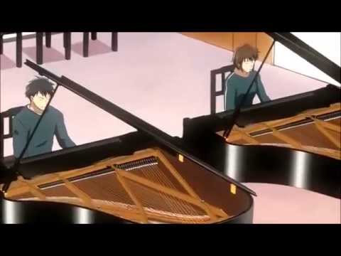 29.l 【Two Pianos】 Rachmaninoff Pianoconcerto No.2 Op.18-1 Nodame Cantabile anime