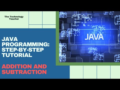 Java Tutorial 4 Addition Subtraction