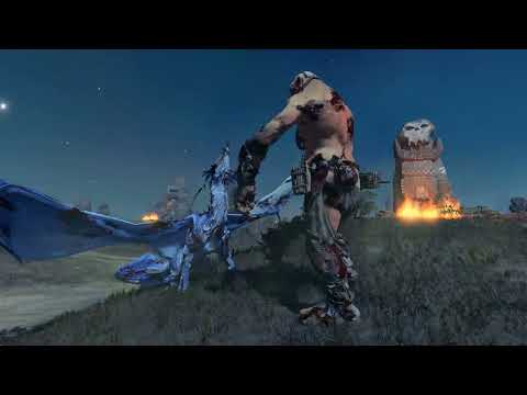 Star Dragon VS Giant (Greenskins) | Total War: Warhammer 3