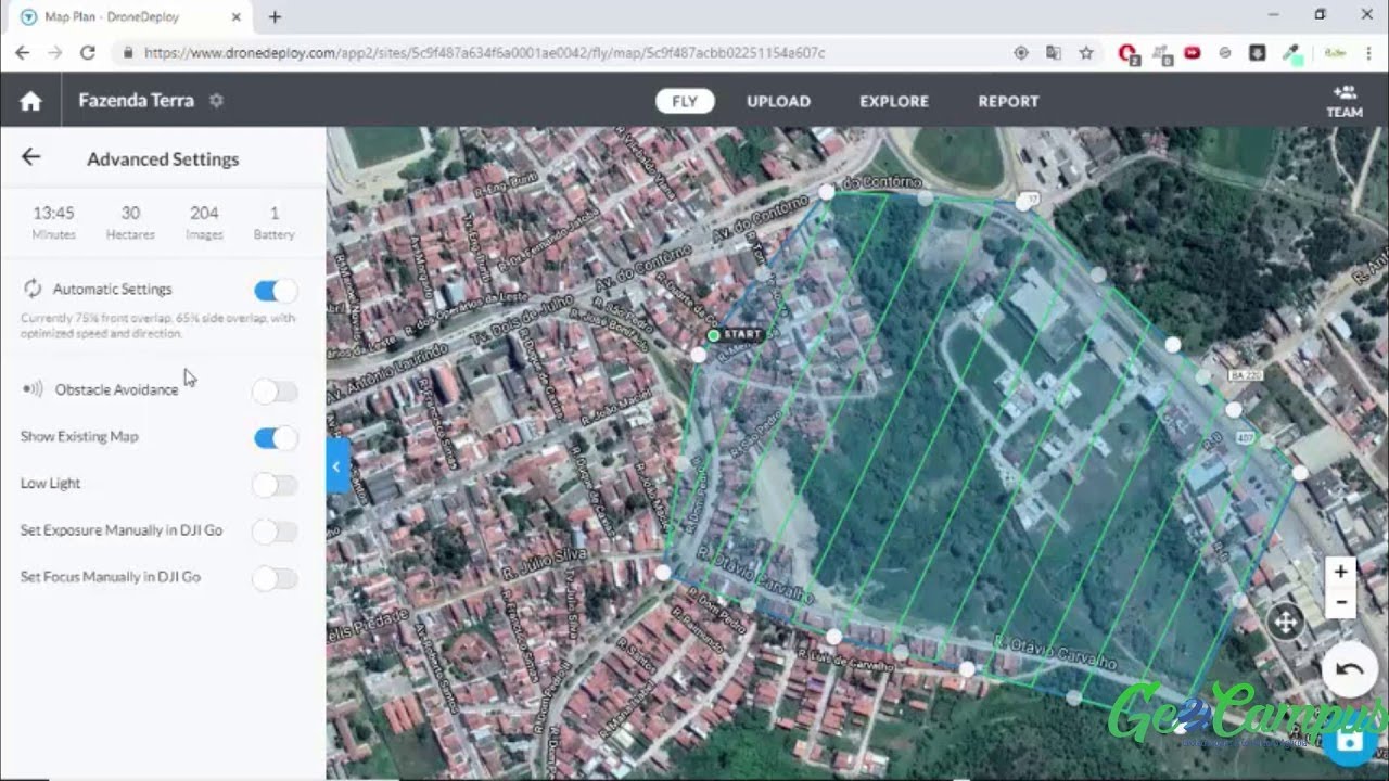 Dominando o Pós-Processamento de Imagens Aéreas: Mapeamento com Dronedeploy