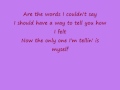 Rascal Flatts Words I Couldn't Say Lyrics