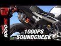 Triumph Street Triple RS Akrapovic Soundcheck
