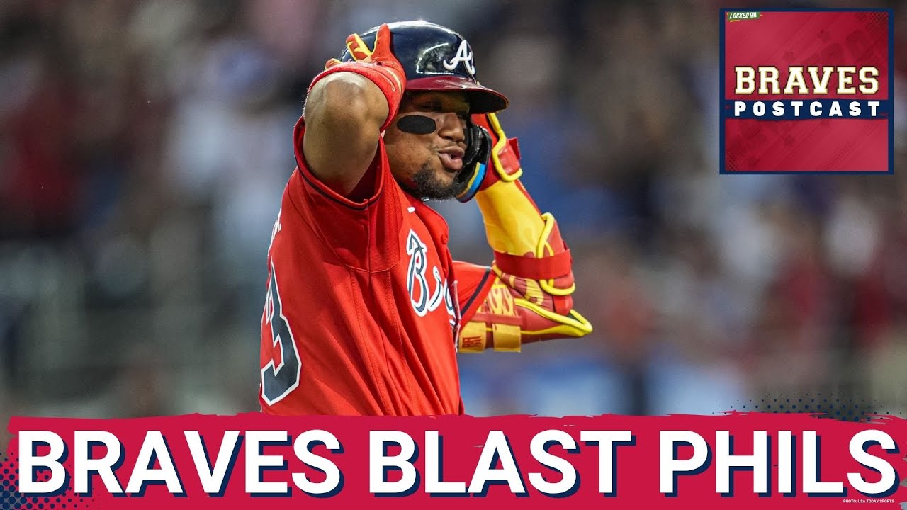 BRAVES POSTCAST: Atlanta Braves win opener; extend Philly losing streak to TEN GAMES  LIVE REACTION