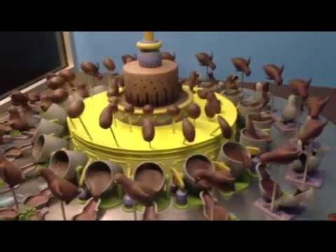 Вы когда-нибудь видели анимированный шоколадный торт? Фото.