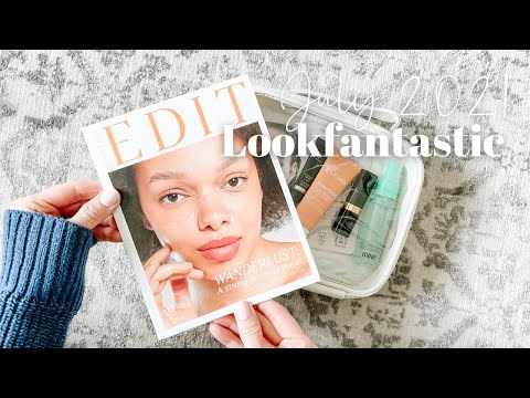 Lookfantastic Beauty Box Unboxing July 2021