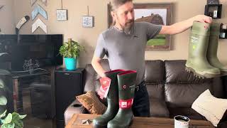 Dunlop Field Pro Thermo+ Purofort Rubber Work Boots unboxing and quick review