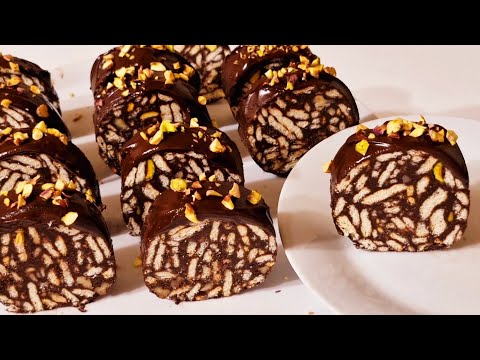 Chocolate Salami (No-Bake Dessert)