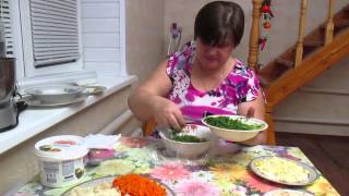 Пошаговое приготовление салата «Грибная поляна» - Видео онлайн