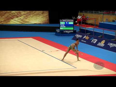 APONTE Ana (PUR) - 2018 Rhythmic Worlds, Sofia (BUL) - Qualifications Clubs